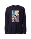 Samurai Trumpet Brass Instrument Ukiyo-e Unisex Long Sleeve Tee