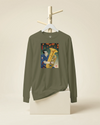 Samurai Tuba Music Ukiyo-e Unisex Long Sleeve Tee