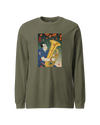 Samurai Tuba Music Ukiyo-e Unisex Long Sleeve Tee