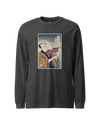 Samurai Violin Music Lover Ukiyo-e Unisex Long Sleeve Tee