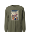 Samurai Violin Music Lover Ukiyo-e Unisex Long Sleeve Tee