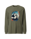 Samurai Voice Actor Japanese Ukiyo-e Unisex Long Sleeve Tee No.3