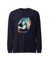 Samurai Voice Actor Japanese Ukiyo-e Unisex Long Sleeve Tee No.3