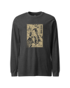 Samurai Voice Actor Japanese Ukiyo-e Unisex Long Sleeve Tee