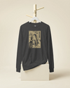 Samurai Voice Actor Japanese Ukiyo-e Unisex Long Sleeve Tee