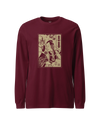 Samurai Voice Actor Japanese Ukiyo-e Unisex Long Sleeve Tee