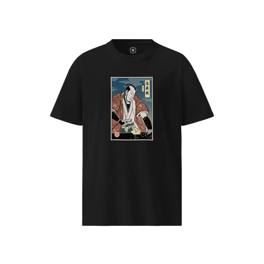 Samurai Welder Mechanic Ukiyo-e Unisex organic t-shirt