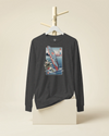 Samurai Windsurfing Extreme Sport Ukiyo-e Unisex Long Sleeve Tee