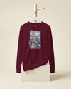 Samurai Windsurfing Extreme Sport Ukiyo-e Unisex Long Sleeve Tee