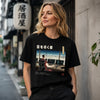 Samurai Air Traffic Controller Ukiyo-e Organic T-shirt - Samurai Original