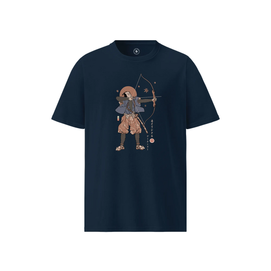 Samurai Archer Ukiyo-e Unisex organic t-shirt