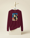 Samurai & Beard Japanese Ukiyo-e Unisex Long Sleeve Tee - Samurai Original