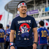 Samurai Blue 2026 Football Ukiyo-e Unisex T-shirt - Samurai Original