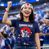 Samurai Blue 2026 Football Ukiyo-e Unisex T-shirt - Samurai Original