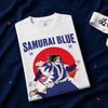 Samurai Blue 2026 Football Ukiyo-e Unisex T-shirt - Samurai Original