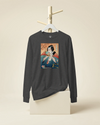 Samurai & Burger Fast Food Japanese Ukiyo-e Unisex Long Sleeve Tee