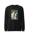Samurai & Cockatoo Ukiyo-e Unisex Long Sleeve Tee
