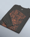Samurai & Dragon Warrior Ukiyo-e Unisex Long Sleeve Tee - Samurai Original