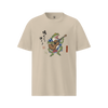 Samurai Frog Acoustic Guitar Organic T-Shirt Desert Dust - Samurai Original