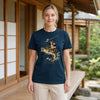 Samurai Riding a Largemouth Bass Organic T-shirt