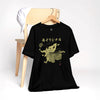 Samurai Tennis Japanese Ukiyo-e Unisex Organic T-shirt No.3