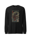 Samurai vs Dragon Warrior Ukiyo-e Unisex Long Sleeve Tee
