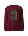 Samurai vs Dragon Warrior Ukiyo-e Unisex Long Sleeve Tee