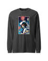 Samurai vs Virus Demon 2 Ukiyo-e Unisex Long Sleeve Tee
