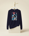 Samurai vs Virus Demon 2 Ukiyo-e Unisex Long Sleeve Tee