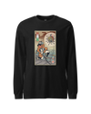 Samurai vs Virus Demon Ukiyo-e Unisex Long Sleeve Tee