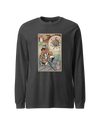 Samurai vs Virus Demon Ukiyo-e Unisex Long Sleeve Tee