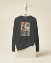 Samurai vs Virus Demon Ukiyo-e Unisex Long Sleeve Tee