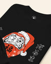 Santa Daruma Japanese Ukiyo-e Unisex Long Sleeve Tee - Samurai Original