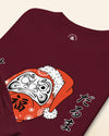 Santa Daruma Japanese Ukiyo-e Unisex Long Sleeve Tee - Samurai Original