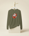 Santa Daruma Japanese Ukiyo-e Unisex Long Sleeve Tee - Samurai Original