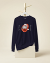 Santa Daruma Japanese Ukiyo-e Unisex Long Sleeve Tee - Samurai Original