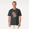 Santa Samurai Ski Edition Unisex organic t-shirt