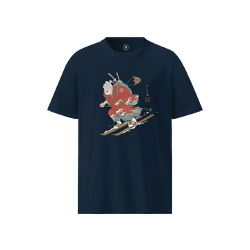 Santa Samurai Ski Edition Unisex organic t-shirt