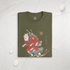 Santa Samurai Ski Edition Unisex organic t-shirt