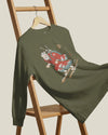 Santa Samurai Ski Edition Unisex Long Sleeve Tee