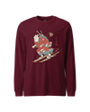 Santa Samurai Ski Edition Unisex Long Sleeve Tee