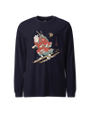 Santa Samurai Ski Edition Unisex Long Sleeve Tee