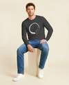 Set Your Heart Ablaze Unisex Long Sleeve Tee - Samurai Original