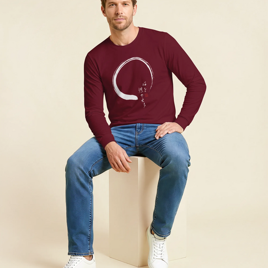 Set Your Heart Ablaze Unisex Long Sleeve Tee - Samurai Original