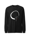 Set Your Heart Ablaze Unisex Long Sleeve Tee Black - Samurai Original