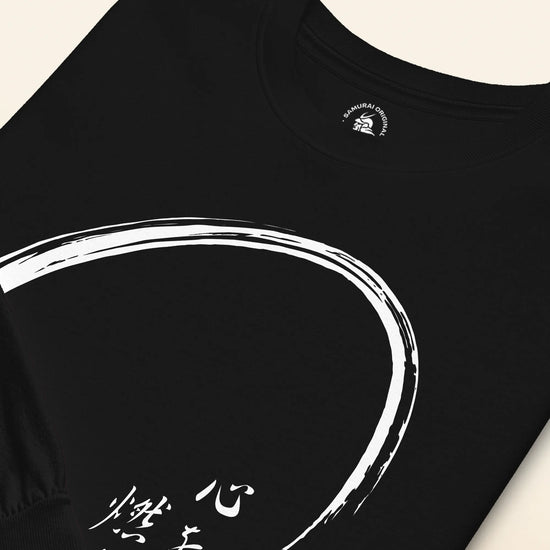 Set Your Heart Ablaze Unisex Long Sleeve Tee - Samurai Original
