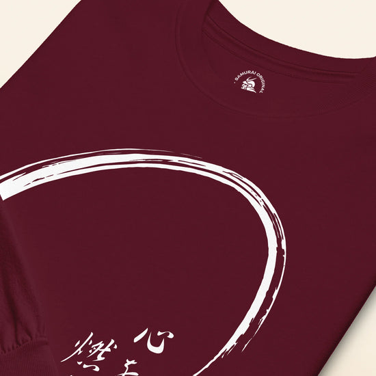 Set Your Heart Ablaze Unisex Long Sleeve Tee - Samurai Original