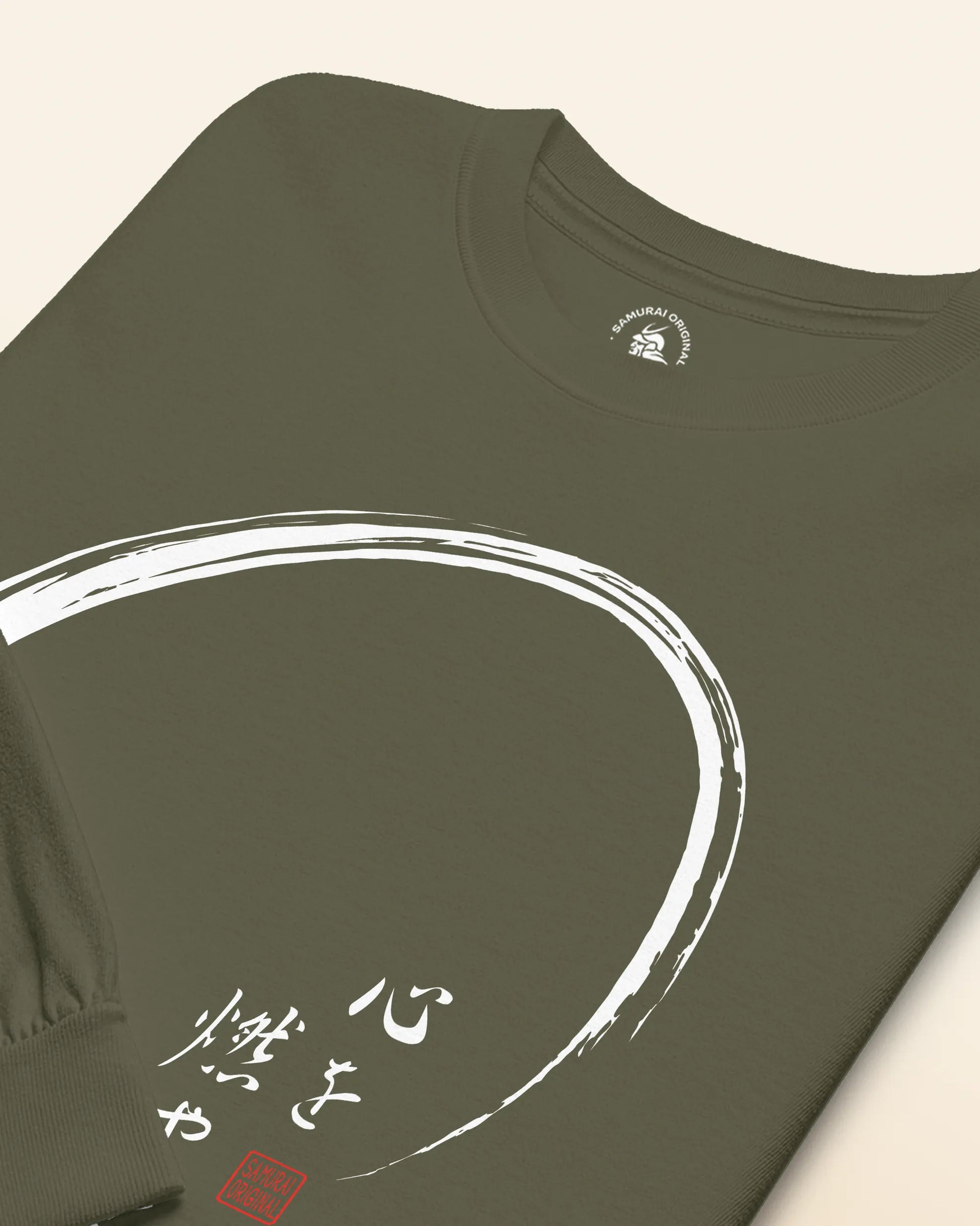 Set Your Heart Ablaze Unisex Long Sleeve Tee - Samurai Original