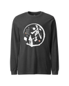 Seven Virtues of Bushido Samurai Japanese Calligraphy Unisex Long Sleeve Tee No.2