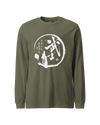 Seven Virtues of Bushido Samurai Japanese Calligraphy Unisex Long Sleeve Tee No.2